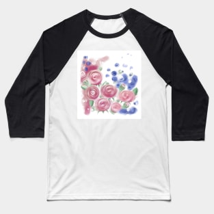 Floral Baseball T-Shirt